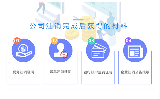 鄭州公司注銷成功，你會拿到如下材料